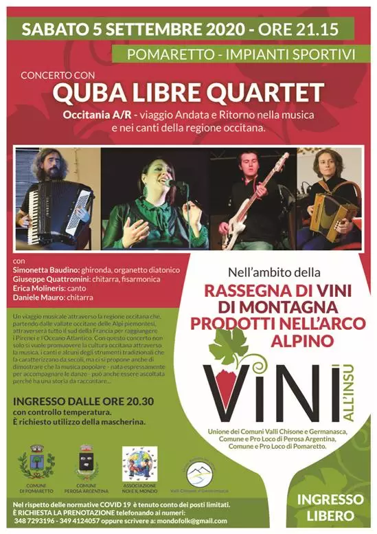 CONCERTO QUBA LIBRE