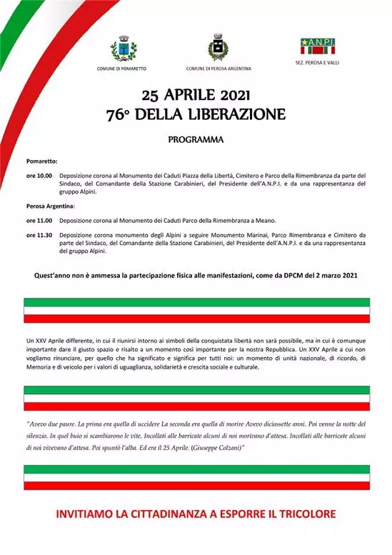 25 aprile 2021