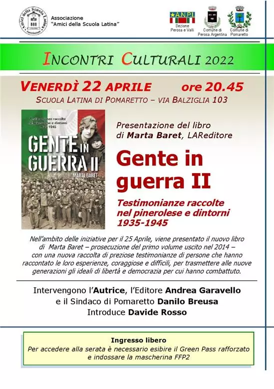 PRESENTAZIONE LIBRO