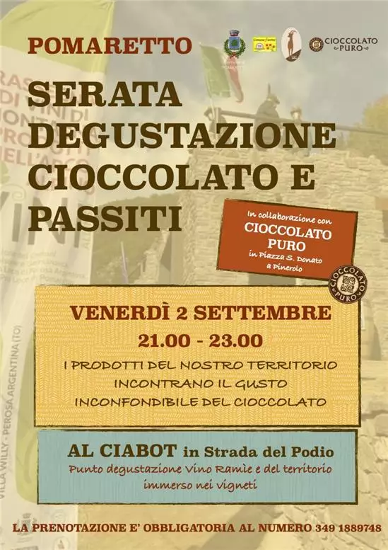 Cioccolato e passiti