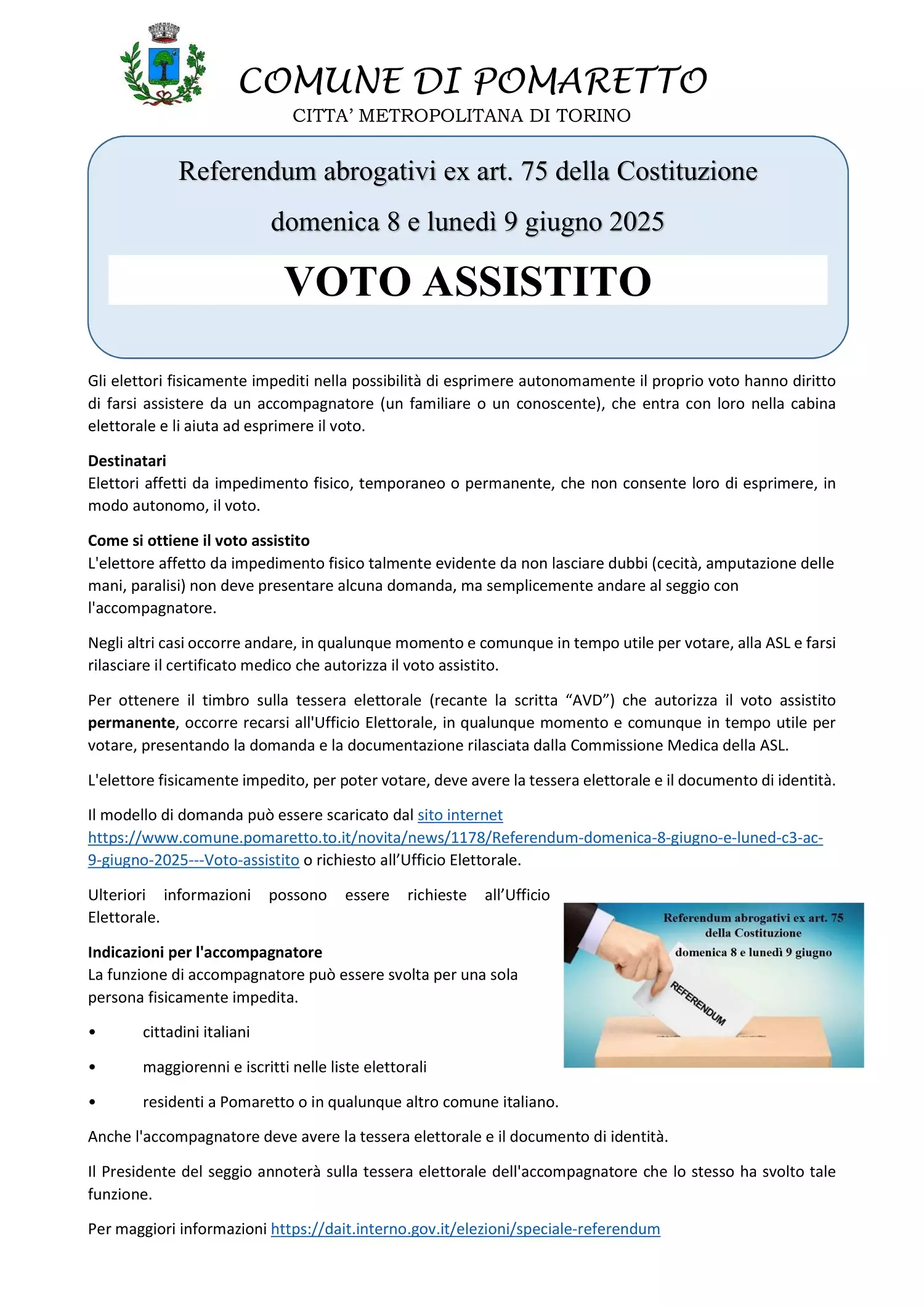 voto assistito