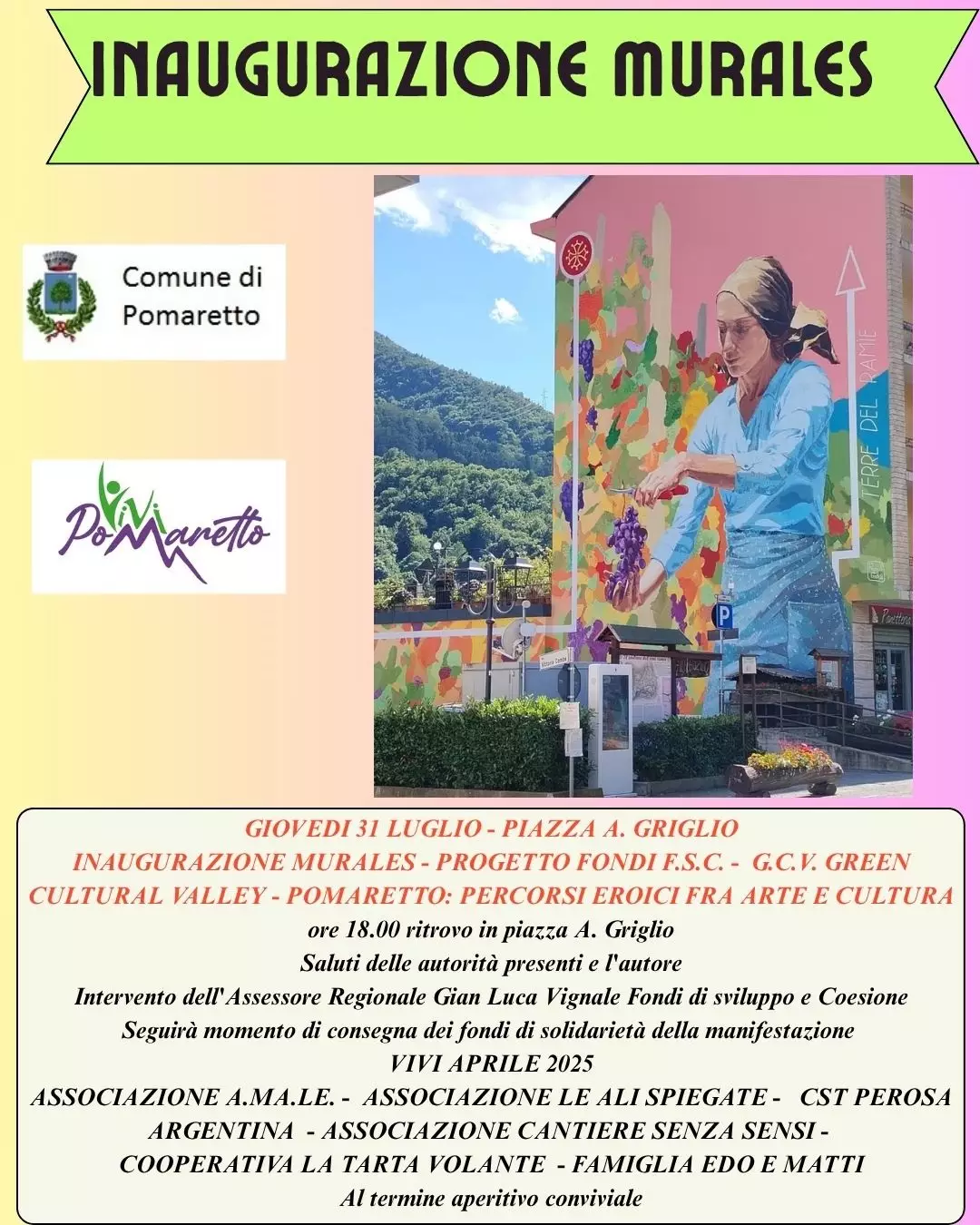inaugurazione murales