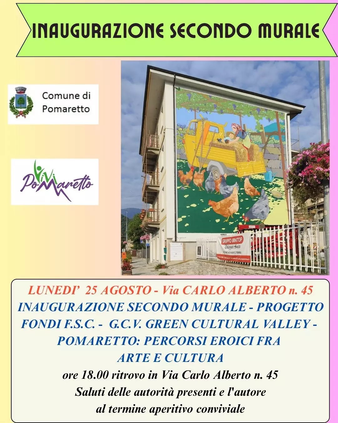 inaugurazione murale