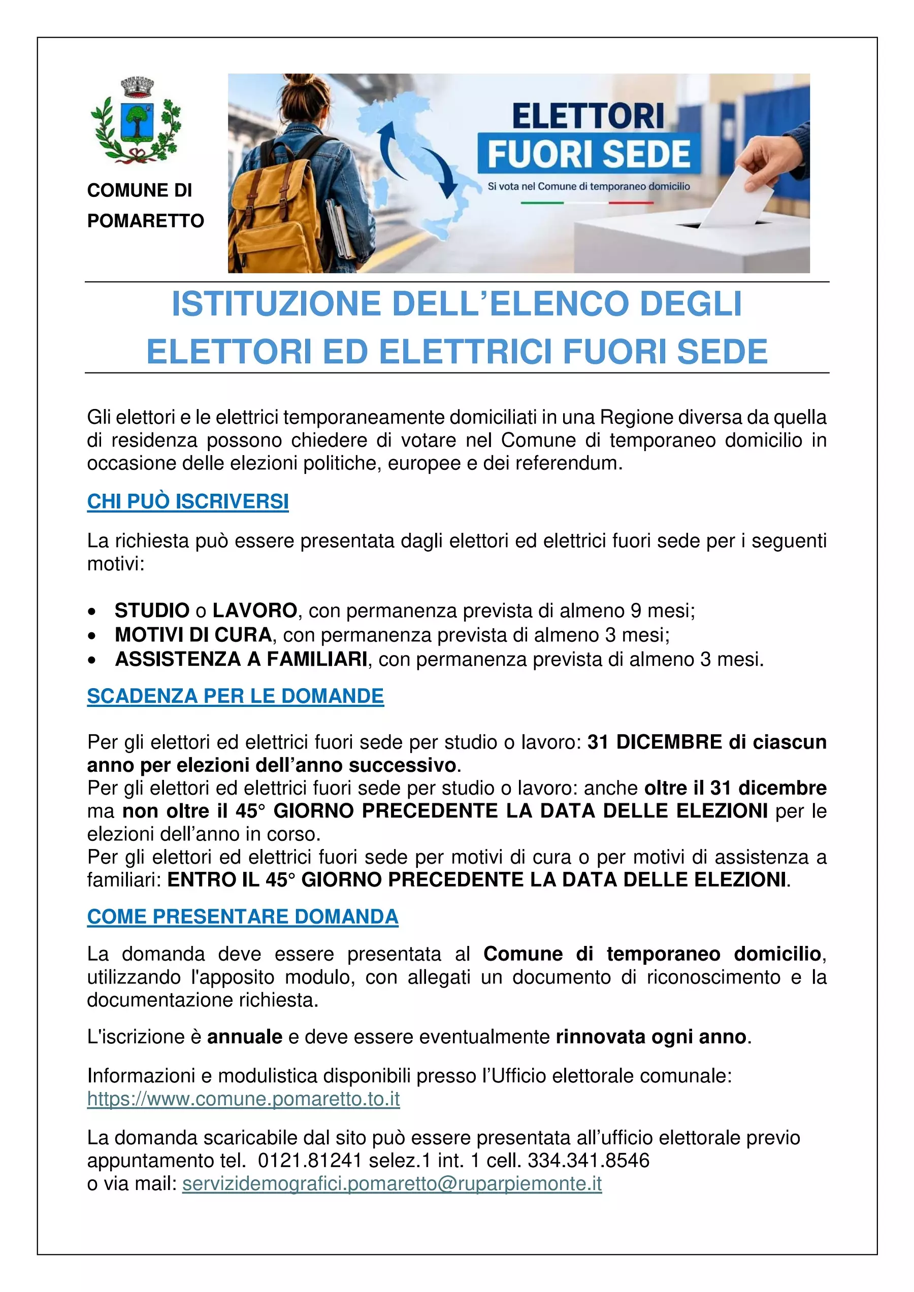 elenco elettori