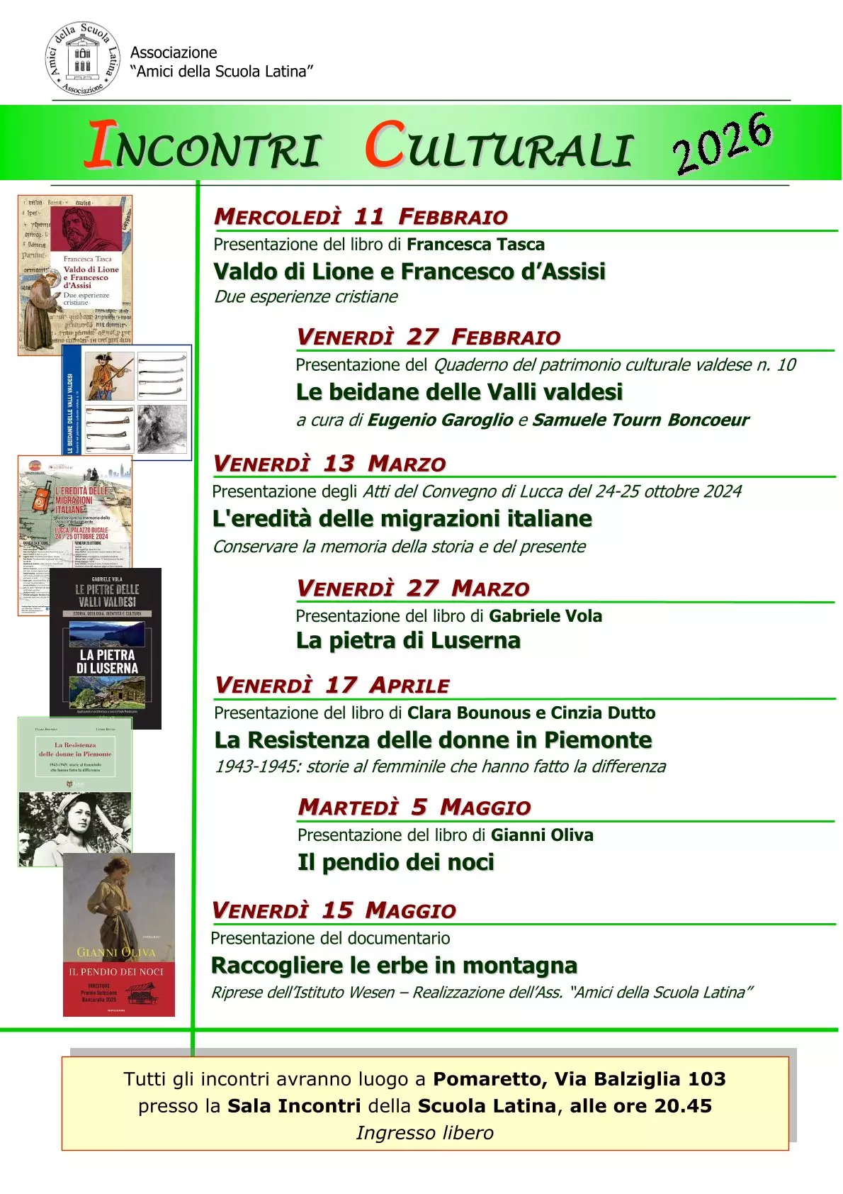 presentazione libri
