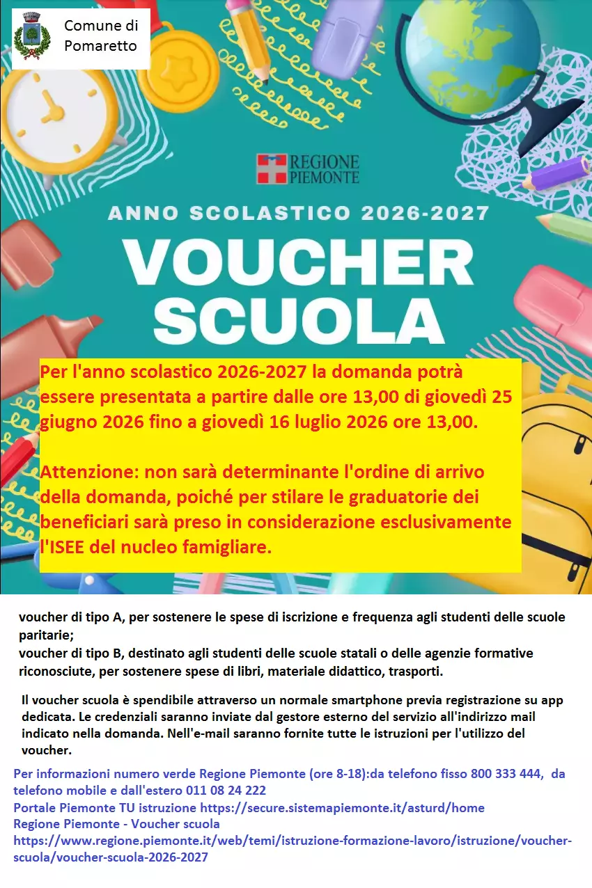 voucher scuola