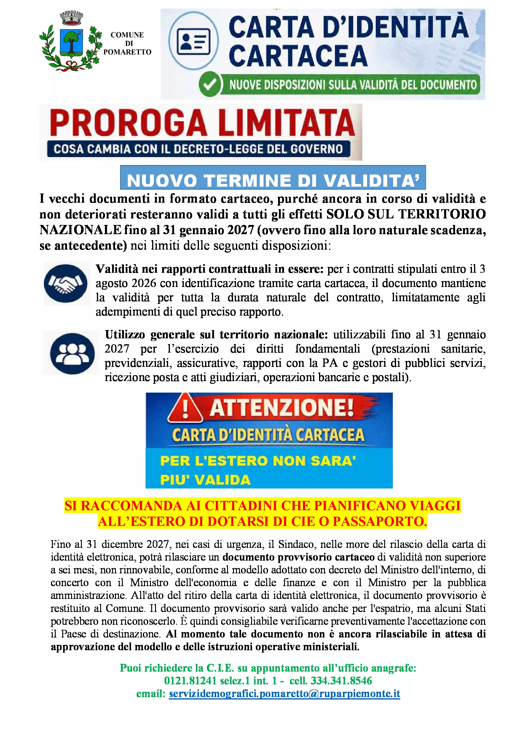 carta identità