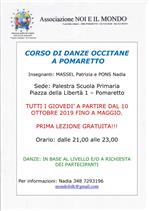 CORSO DANZE OCCITANE 2019-2020