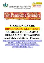 ripresa eventi VIVI POMARETTO A NOVEMBRE