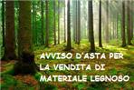 avviso asta legno