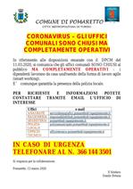 uffici comunali chiusi ma operativi