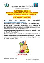 buoni spesa secondo avviso