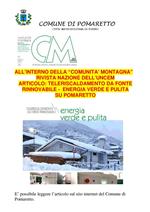 ARTICOLO UNCEM SU POMARETTO