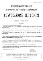 REFERENDUM CONVOCAZIONE COMIZI