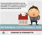 VOTO DOMICILIARE COVID