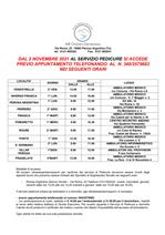 ORARI PEDICURE
