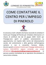 CONTATTARE CENTRO IMPIEGO