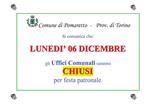 CHIUSURA UFFICI