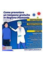 tampone gratuito
