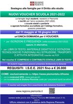 VOUCHER SCUOLA 2021 2022