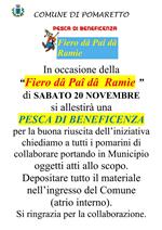 pesca beneficenza