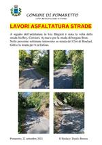 lavori asfaltatura stade