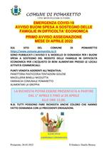 BUONI SPESA PRIMO 