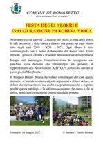 PANCHINA E FESTA ALBERI