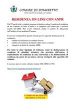 CAMBIO RESIDENZA