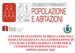 AVVISO CENSIMENTO