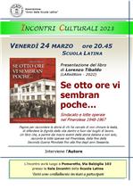 Incontri culturali-sindacati